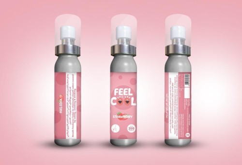 FEEL COOL – Strawberry Breath Freshener